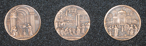 il trittico (bronzo)